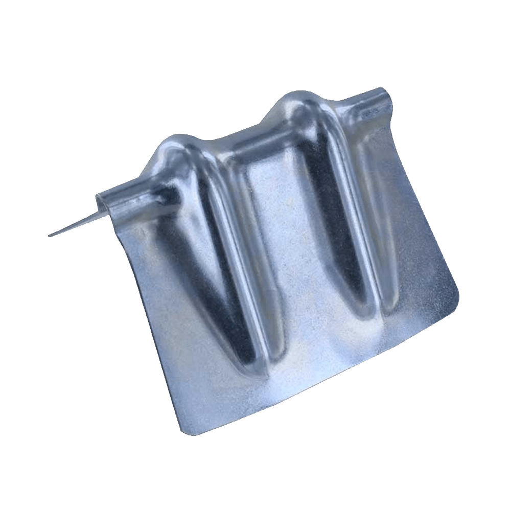 Protector de colt din otel pentru lant - galvanizat cu canelura