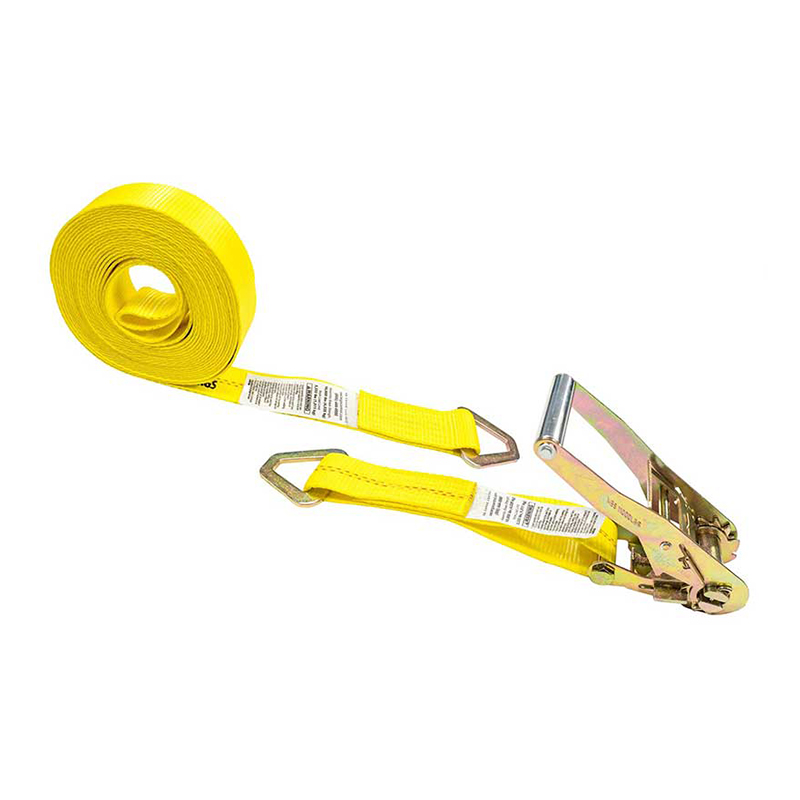 Curea cu clichet 2'' X 30' cu inele D Curea cu clichet 2'' X 30' cu inele D