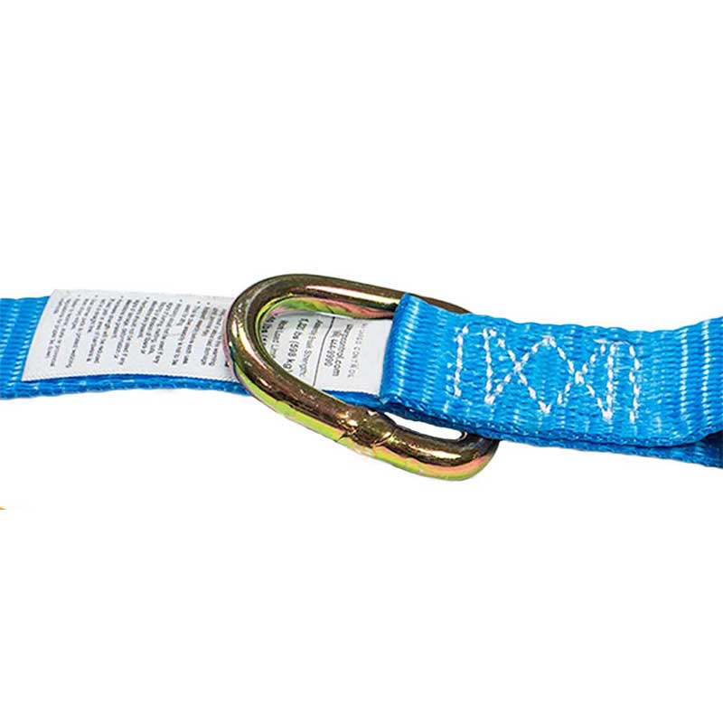 Curea cu clichet cu logo personalizat de 1 inchi x 15 pi cu cârlig în J și inel în D