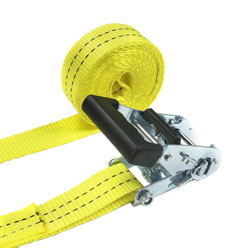 Curele cu clichet cu mâner acoperit cu cauciuc de 35 mm 2t pentru transportul mărfurilor