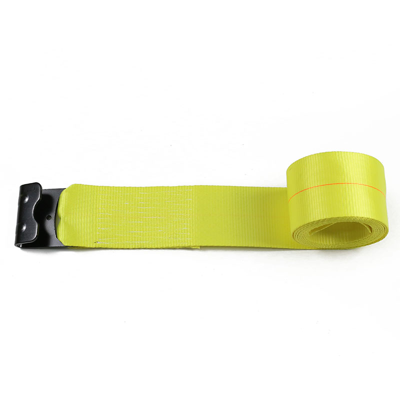 Curele de ancorare pentru încărcătură din poliester de 4 inch pentru remorci cu platformă