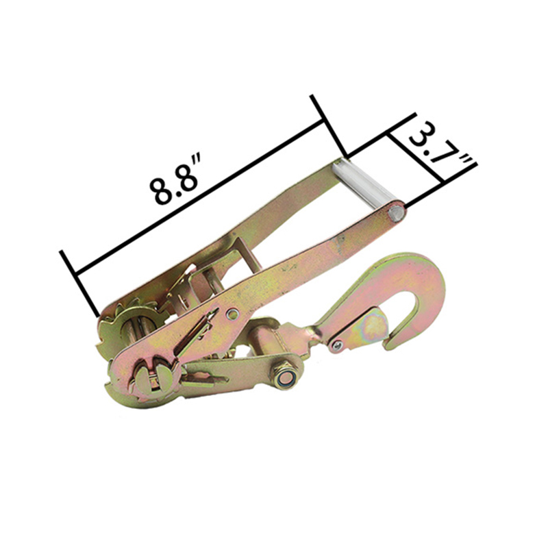 Roata de anvelopă reglabilă de 2 inch, cu inel D cu cârlig
