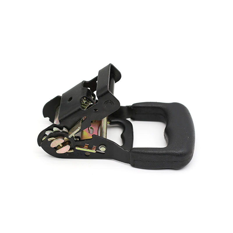 Catarama de centură cu clichet cu mâner din cauciuc de 1,5 inch