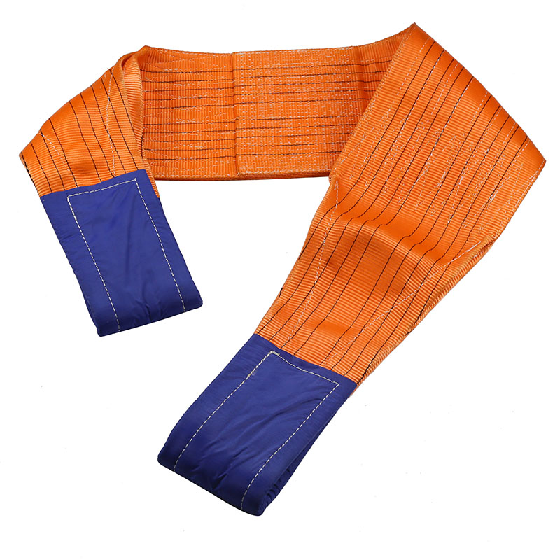 Sling cu lanț de ridicare plat cu 2 straturi de 10 tone