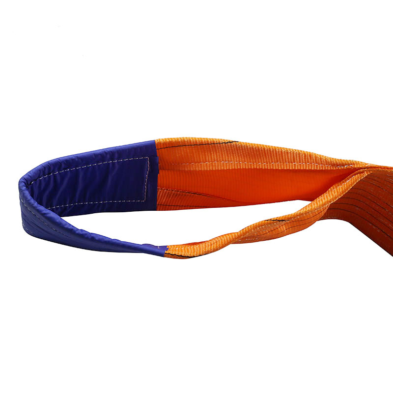 Sling cu lanț de ridicare plat cu 2 straturi de 10 tone