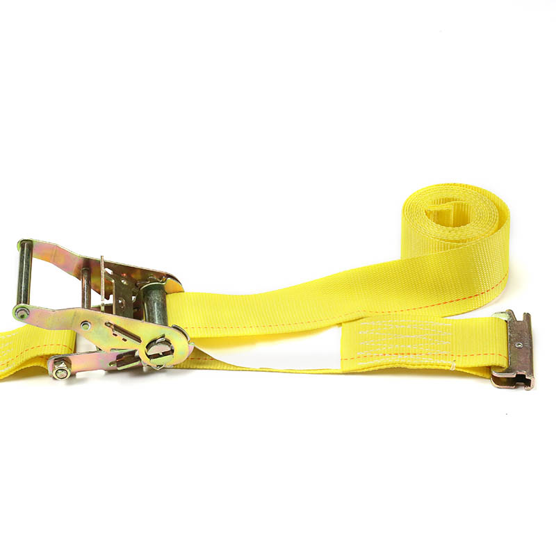 Curea cu clichet E-Track de 2 inchi, albastru galben