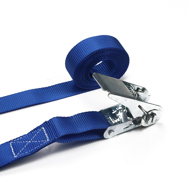 Set de curele cu clichet de 2 bucăți într-o carcasă de plastic de 25 mm