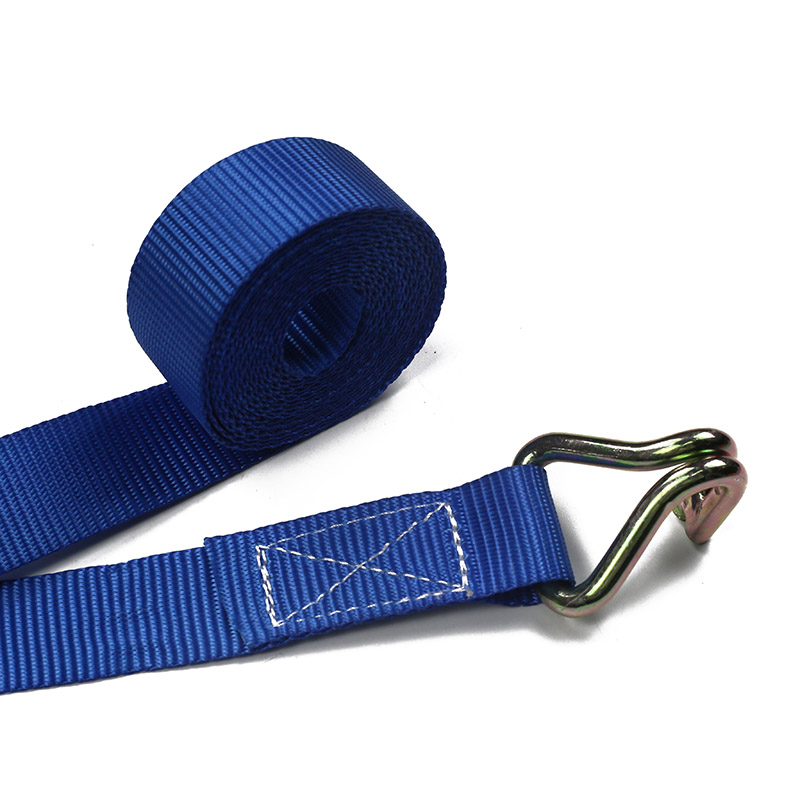 Set de curele cu clichet de 2 bucăți într-o carcasă de plastic de 25 mm