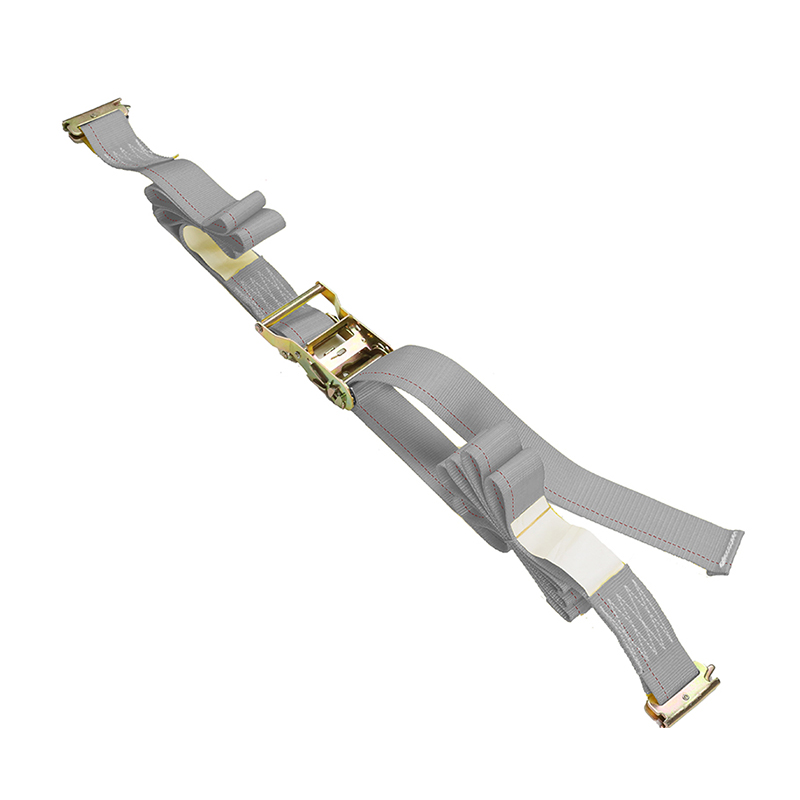 Pachetul de 4 șine galvanizate de 5 ft Curele cu clichet E -Track Kit