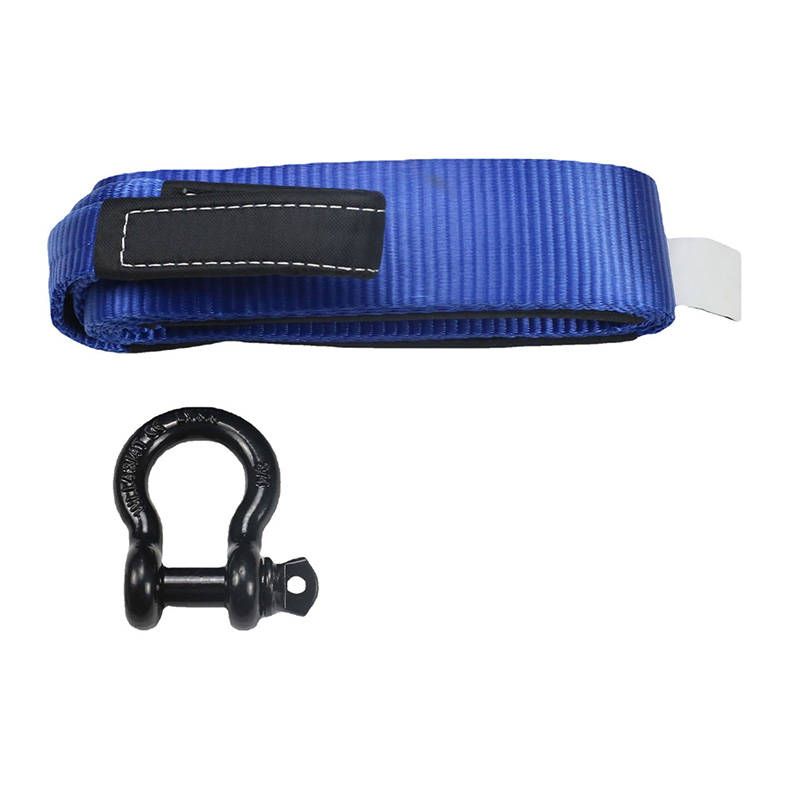 Curelele de remorcare D Shackle Blue